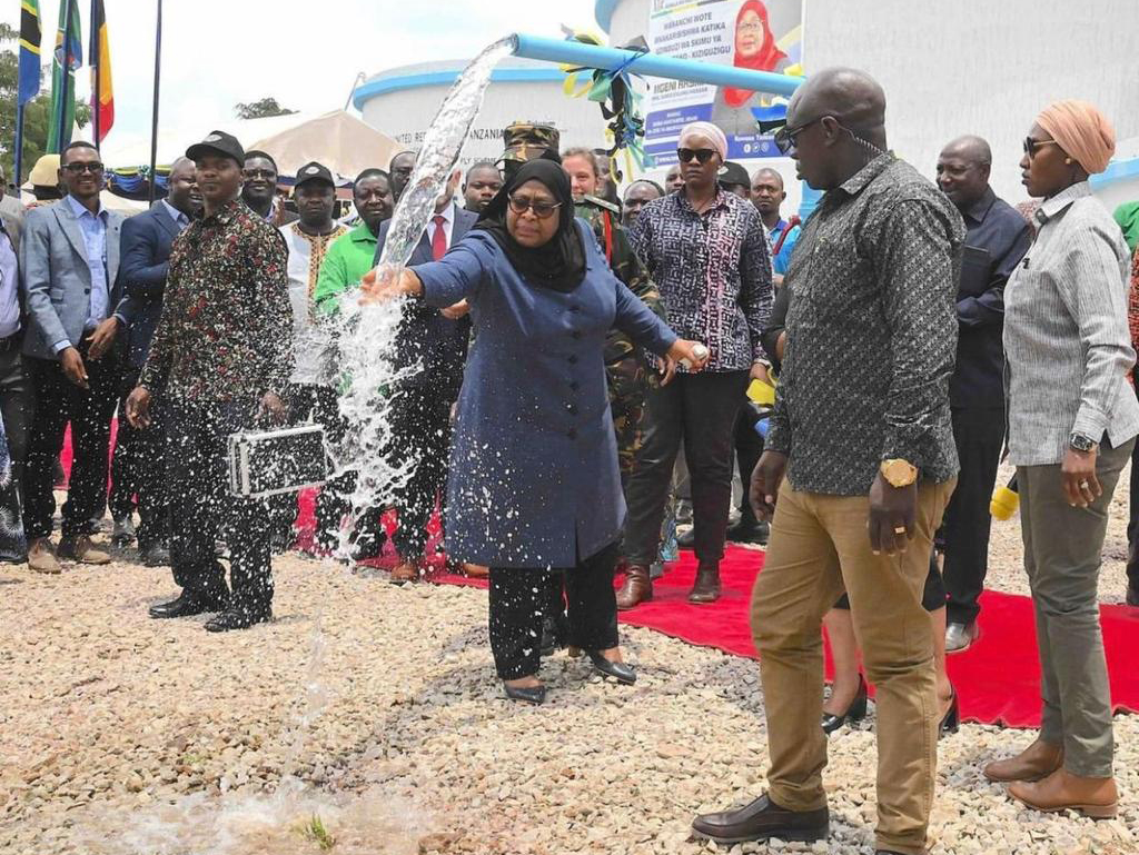 Rais Samia aipa kongole Sekta ya Maji